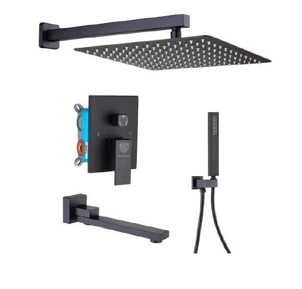 طقم دفن كامل إسود 3 مخارج من هاواي كود HY-2408